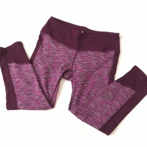ATHLETA Space Dye Cropped Leggings
